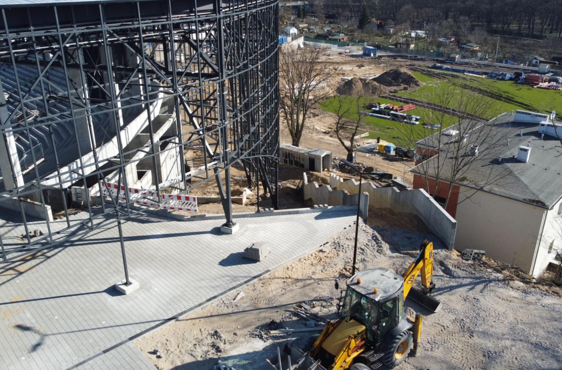 NOWE ZDJĘCIA Z BUDOWY STADIONU